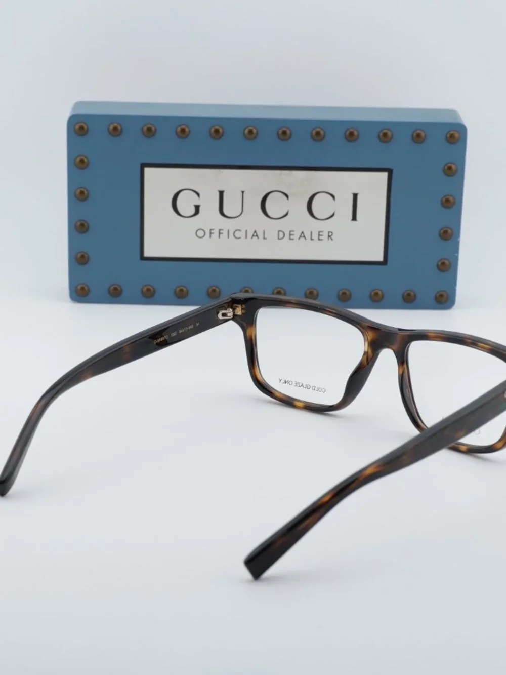 Gucci GG1987O 002 Square Eyeglasses - Havana 54mm